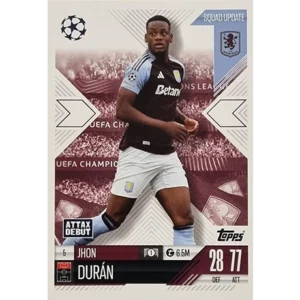 Topps Champions League EXTRA Match Attax 2024-2025 / 005 JHON DURAN