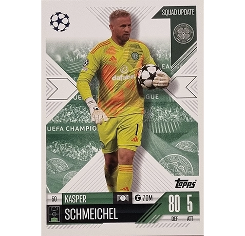 Topps Champions League EXTRA Match Attax 2024-2025 / 050 KASPER SCHMEICHEL