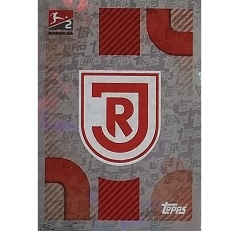 Topps Bundesliga Sticker Saison 2024/2025 / Sticker Nummer 504 SSV Jahn Regensburg Logo