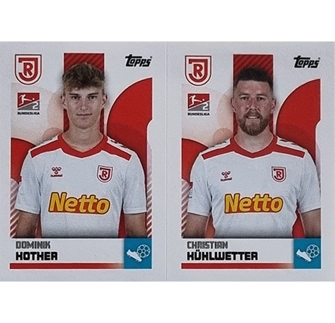 Topps Bundesliga Sticker Saison 2024/2025 / Sticker Nummer 507-508 Kother & Kühlwetter