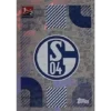 Topps Bundesliga Sticker Saison 2024/2025 / Sticker Nummer 509 FC Schalke 04 Logo