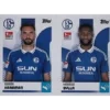 Topps Bundesliga Sticker Saison 2024/2025 / Sticker Nummer 512-513 Karaman & Sylla