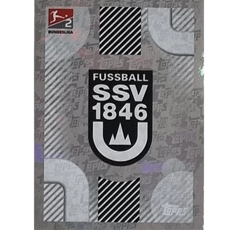 Topps Bundesliga Sticker Saison 2024/2025 / Sticker Nummer 514 SSV Ulm Logo