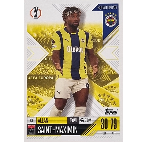 Topps Champions League EXTRA Match Attax 2024-2025 / 053 ALLAN SAINT-MAXIMIN