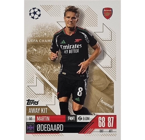 Topps Champions League EXTRA Match Attax 2024-2025 / 056 MARTIN ODEGAARD