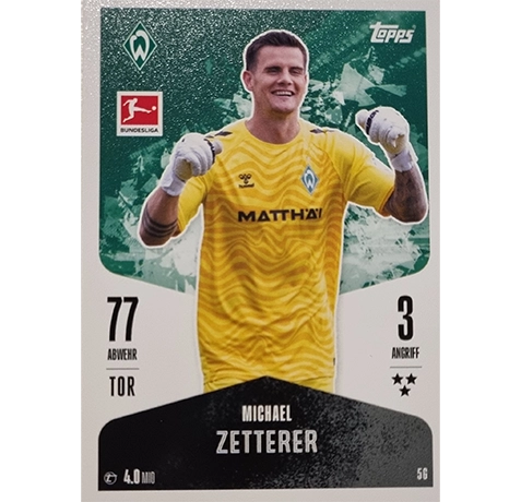 Topps Bundesliga Match Attax 2024/25 / Nr. 056 MICHAEL ZETTERER