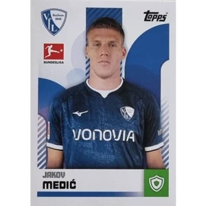 Topps Bundesliga Sticker Saison 2024/2025 / Sticker Nummer 058 Jakov Medic