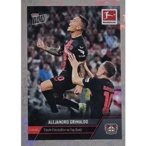 Topps Bundesliga Sticker Saison 2024/2025 / Sticker Nummer 006 Alejandro Grimaldo