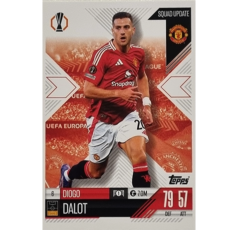 Topps Champions League EXTRA Match Attax 2024-2025 / 006 DIOGO DALOT