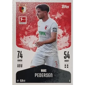 Topps Bundesliga Match Attax 2024/25 / Nr. 006 MADS PEDERSEN