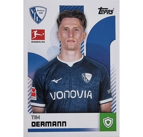 Topps Bundesliga Sticker Saison 2024/2025 / Sticker Nummer 060 Tim Oermann