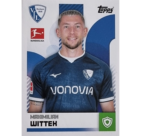 Topps Bundesliga Sticker Saison 2024/2025 / Sticker Nummer 061 Maximilian Wittek