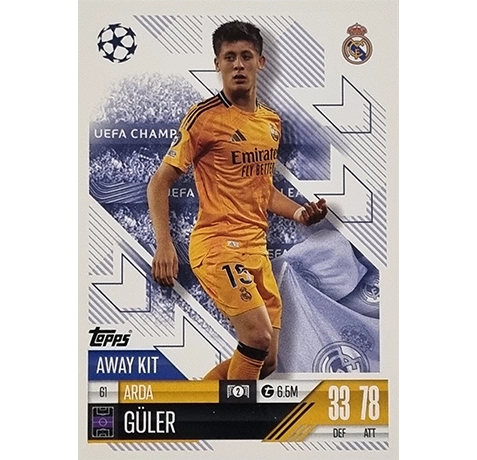 Topps Champions League EXTRA Match Attax 2024-2025 / 061 ARDA GÜLER