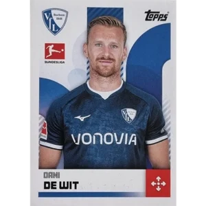 Topps Bundesliga Sticker Saison 2024/2025 / Sticker Nummer 062 Dani de Wit