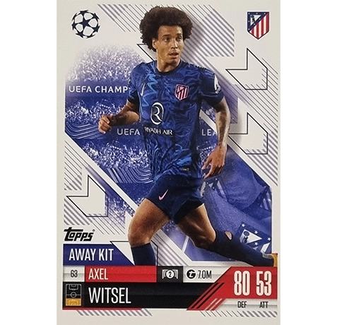 Topps Champions League EXTRA Match Attax 2024-2025 / 063 AXEL WITSEL