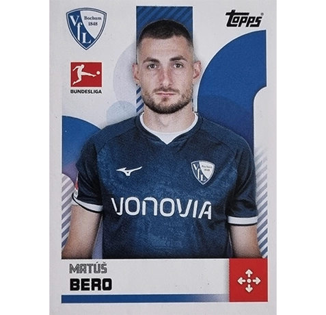 Topps Bundesliga Sticker Saison 2024/2025 / Sticker Nummer 064 Matus Bero