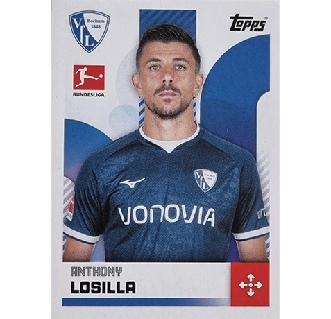 Topps Bundesliga Sticker Saison 2024/2025 / Sticker Nummer 065 Anthony Losilla