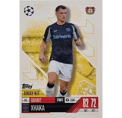 Topps Champions League EXTRA Match Attax 2024-2025 / 066 GRANIT XHAKA