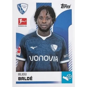 Topps Bundesliga Sticker Saison 2024/2025 / Sticker Nummer 067 Aliou Balde