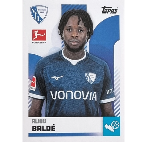 Topps Bundesliga Sticker Saison 2024/2025 / Sticker Nummer 067 Aliou Balde