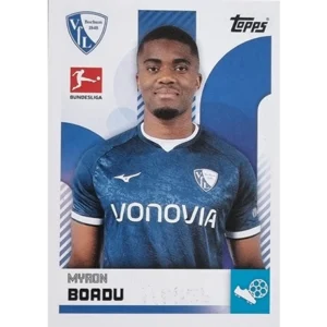 Topps Bundesliga Sticker Saison 2024/2025 / Sticker Nummer 069 Myron Boadu