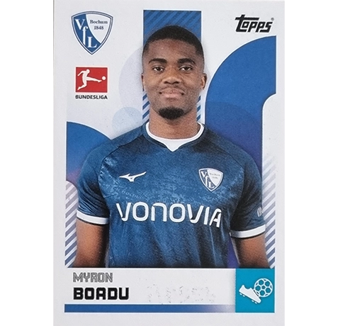 Topps Bundesliga Sticker Saison 2024/2025 / Sticker Nummer 069 Myron Boadu