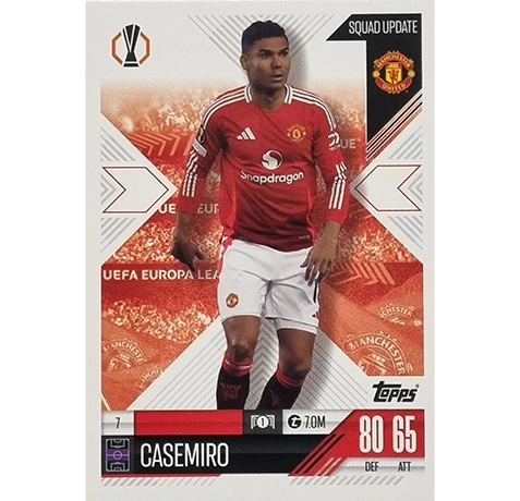 Topps Champions League EXTRA Match Attax 2024-2025 / 007 CASEMIRO