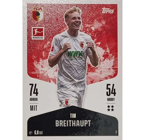 Topps Bundesliga Match Attax 2024/25 / Nr. 007 TIM BREITHAUPT