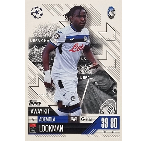 Topps Champions League EXTRA Match Attax 2024-2025 / 072 ADEMOLA LOOKMAN