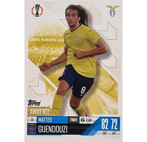 Topps Champions League EXTRA Match Attax 2024-2025 / 074 MATTEO GUENDOUZI