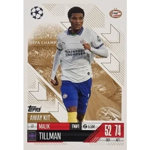 Topps Champions League EXTRA Match Attax 2024-2025 / 077 MALIK TILLMAN