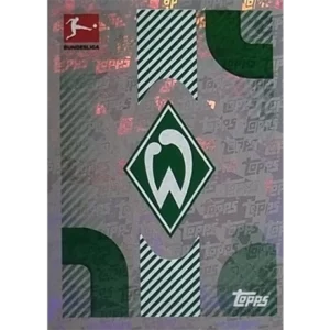 Topps Bundesliga Sticker Saison 2024/2025 / Sticker Nummer 078 Werder Bremen Logo