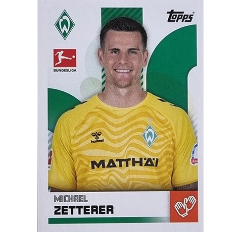 Topps Bundesliga Sticker Saison 2024/2025 / Sticker Nummer 079 Michael Zetterer