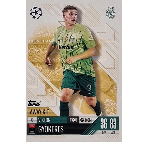 Topps Champions League EXTRA Match Attax 2024-2025 / 079 VIKTOR GYÖKERES