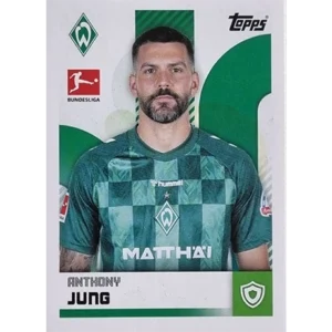 Topps Bundesliga Sticker Saison 2024/2025 / Sticker Nummer 081 Anthony Jung