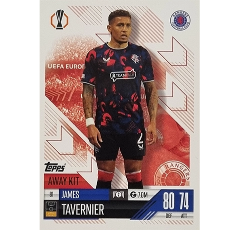 Topps Champions League EXTRA Match Attax 2024-2025 / 081 JAMES TAVERNIER