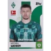 Topps Bundesliga Sticker Saison 2024/2025 / Sticker Nummer 083 Mitchell Weiser