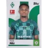 Topps Bundesliga Sticker Saison 2024/2025 / Sticker Nummer 084 Felix Agu