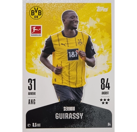 Topps Bundesliga Match Attax 2024/25 / Nr. 084 SERHOU GUIRASSY