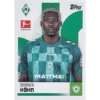 Topps Bundesliga Sticker Saison 2024/2025 / Sticker Nummer 085 Derrick Köhn