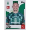 Topps Bundesliga Sticker Saison 2024/2025 / Sticker Nummer 086 Senne Lynen