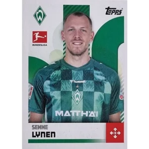 Topps Bundesliga Sticker Saison 2024/2025 / Sticker Nummer 086 Senne Lynen