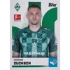 Topps Bundesliga Sticker Saison 2024/2025 / Sticker Nummer 089 Marvin Ducksch