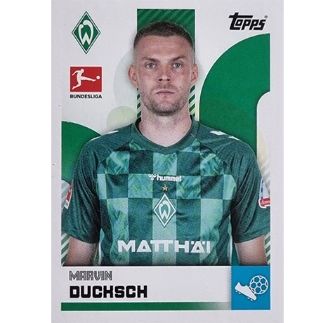 Topps Bundesliga Sticker Saison 2024/2025 / Sticker Nummer 089 Marvin Ducksch