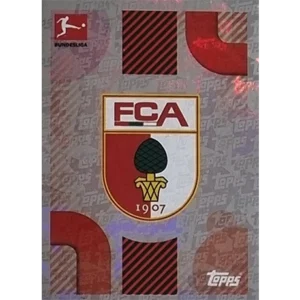 Topps Bundesliga Sticker Saison 2024/2025 / Sticker Nummer 009 FC Augsburg Logo