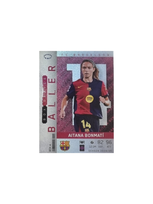 Topps Champions League EXTRA Match Attax 2024-2025 Limited Edition / BOX 4 AITANA BONMATI / BOX OFFICE BALLER