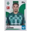 Topps Bundesliga Sticker Saison 2024/2025 / Sticker Nummer 091 Justin Njinmah