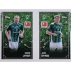 Topps Bundesliga Sticker Saison 2024/2025 / Sticker Nummer 093-094 Lynen & Stage