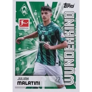 Topps Bundesliga Sticker Saison 2024/2025 / Sticker Nummer 095 Julian Malatini / Wunderkind