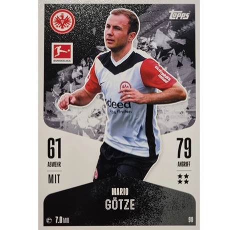 Topps Bundesliga Match Attax 2024/25 / Nr. 098 MARIO GÖTZE